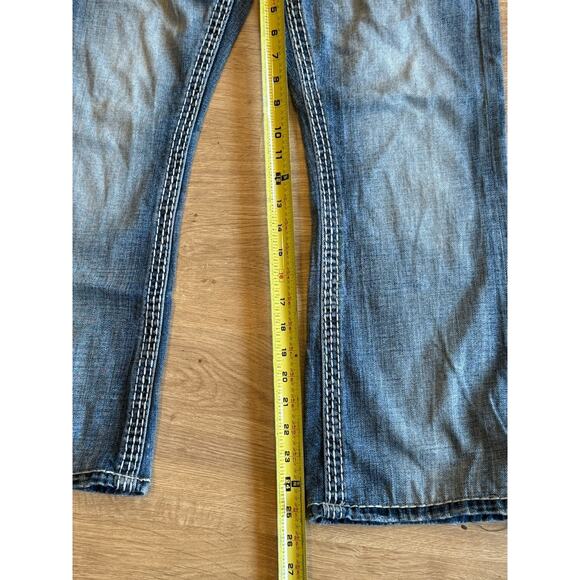 "Rock Revival" (Loic-Slim Boot) Jeans. Men's Size: W31x26 - Picture 7 of 10